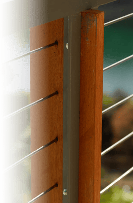 cable railing vertical