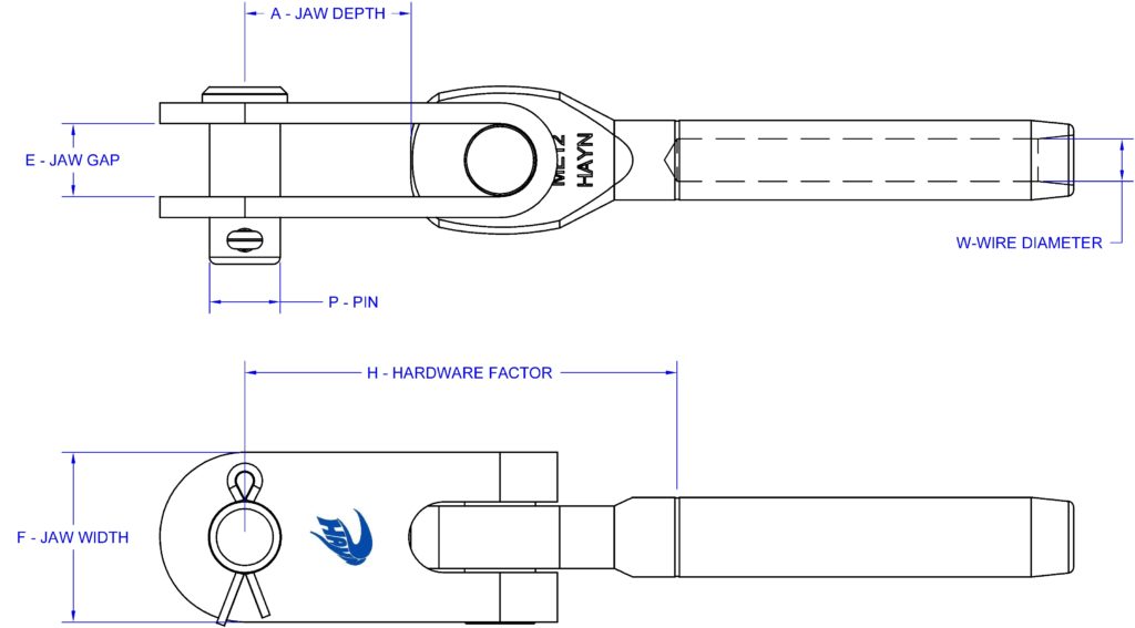 sailboat rigging swage